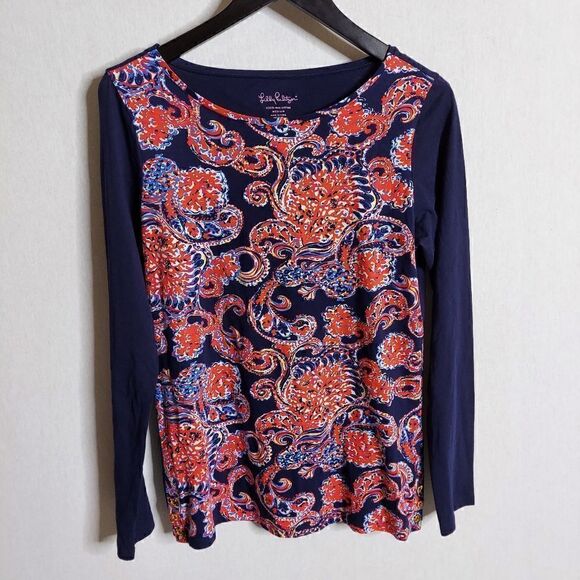 ‎Lilly Pulitzer Pima Cotton long sleeve shirt - Picture 2 of 11